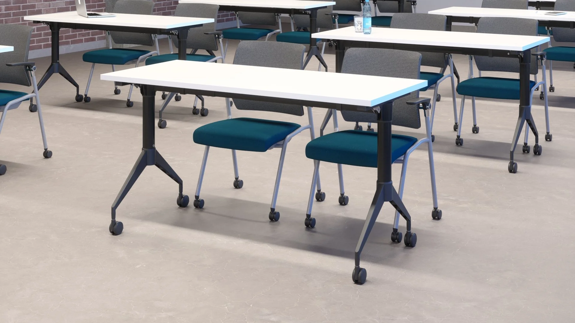 Doobi mobile nesting table — Beniia Office Furniture
